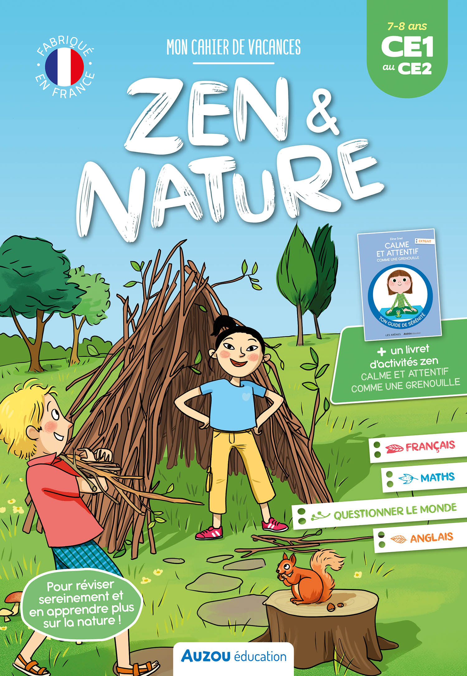 DU CE1 AU CE2 -  MON CAHIER DE VACANCES ZEN ET NATURE