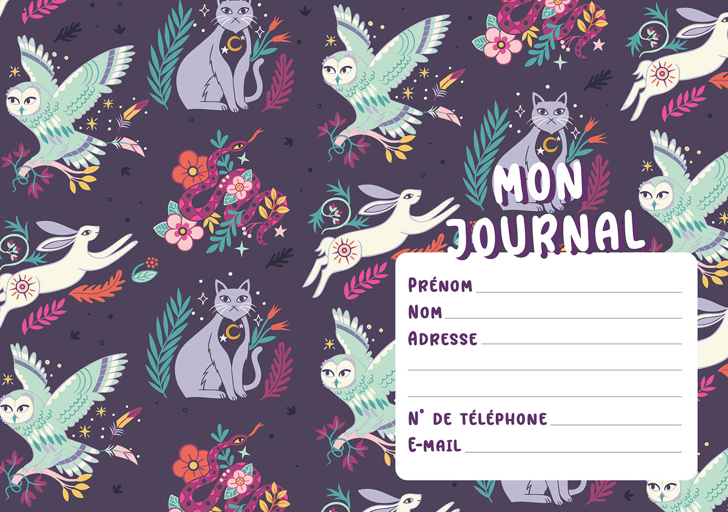 Ma Papeterie Créative - Mon Carnet Grimoire Secret