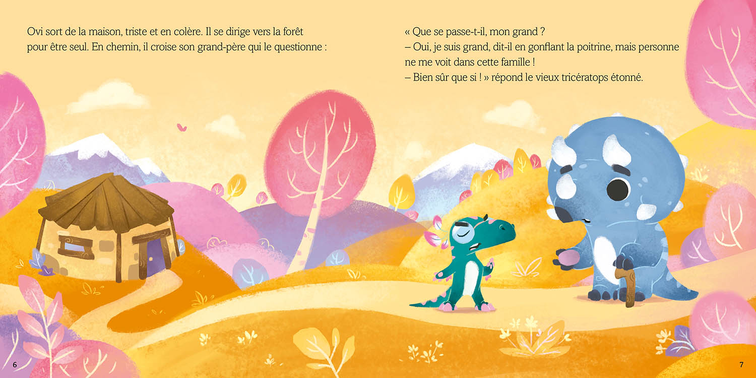 OVI LE PETIT DINOSAURE QUI VOULAIT ETRE GRAND