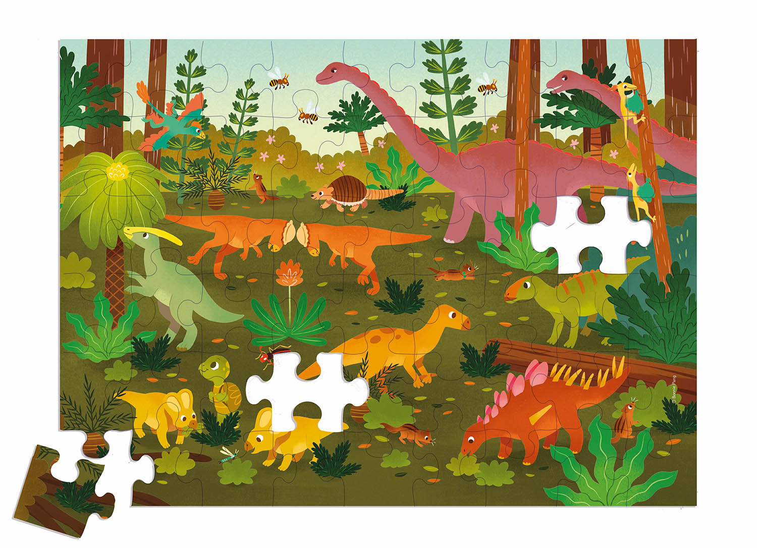 Mes puzzles dinosaures