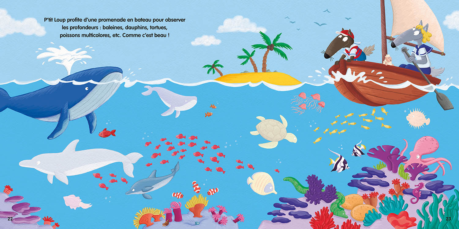 Mon Cahier D'autocollants P'tit Loup - Les Animaux Mon Cahier D'autocollants P'tit Loup - Les Animaux