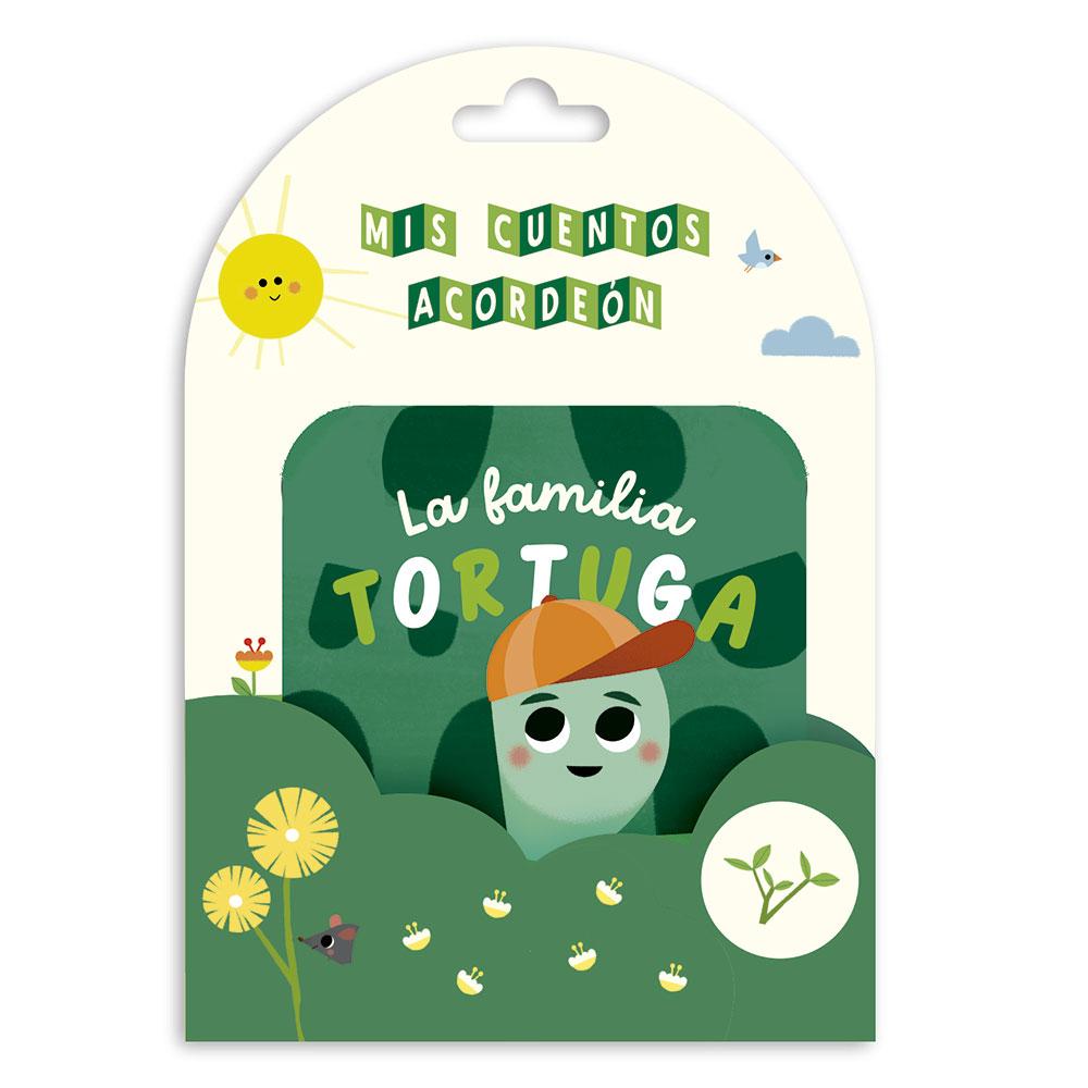 Mis Cuentos De Tela Acordeón: La Familia Tortuga