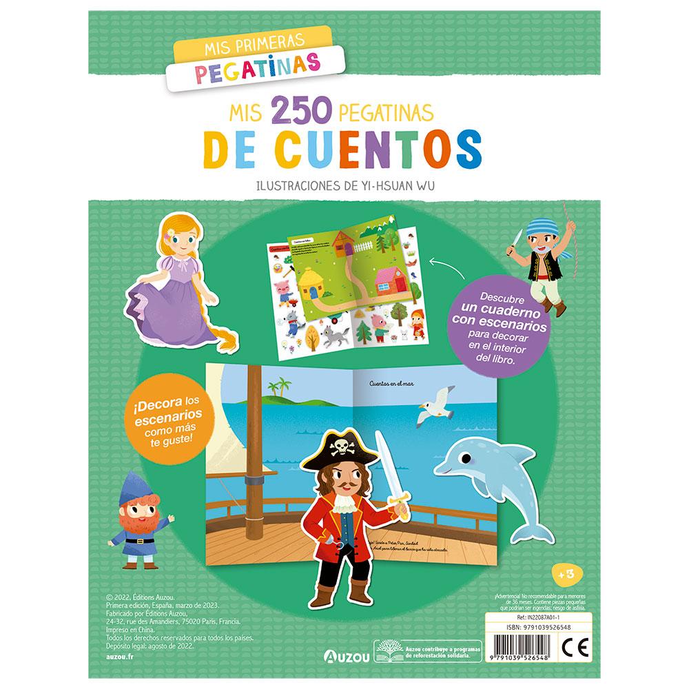 250 Pegatinas Cuentos