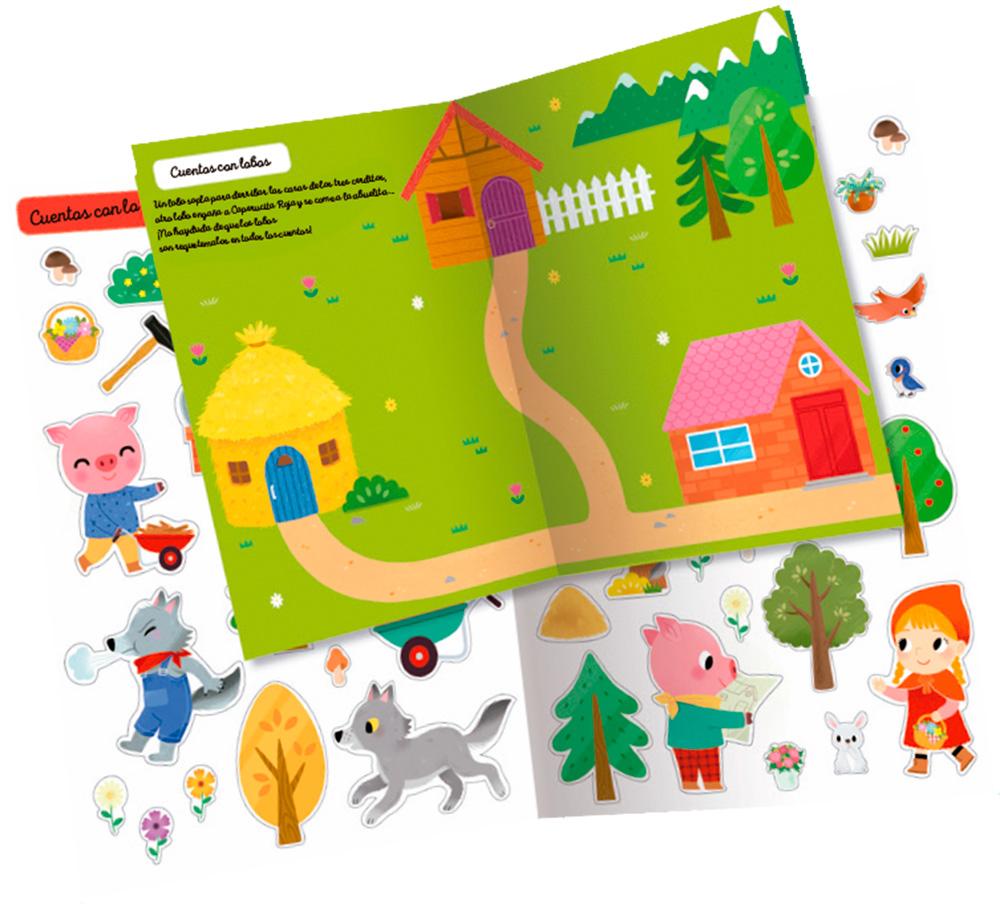 250 Pegatinas Cuentos