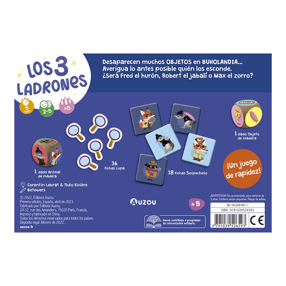Pequeño Juego Los Tres Ladrones