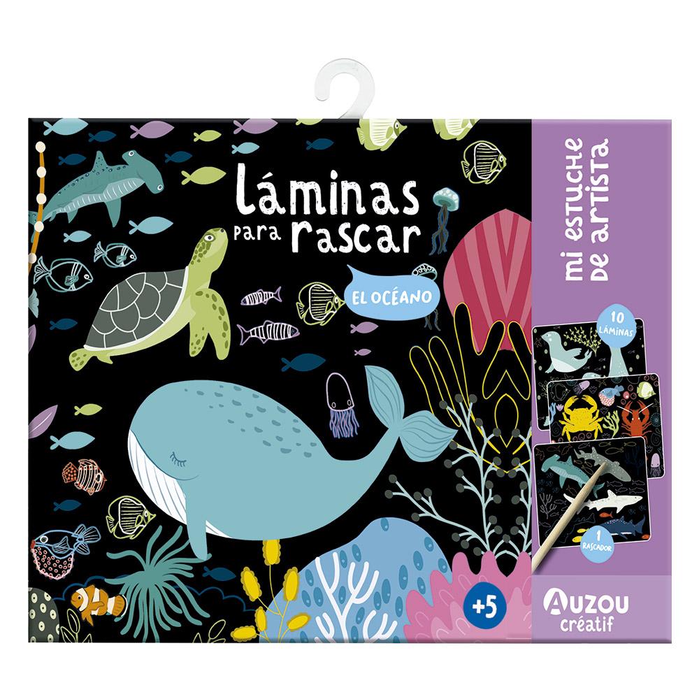 Láminas Para Rascar: Océanos