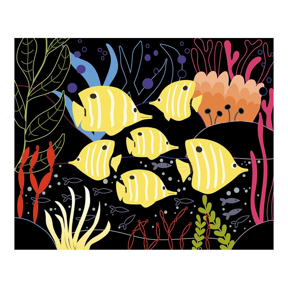 Láminas Para Rascar: Océanos