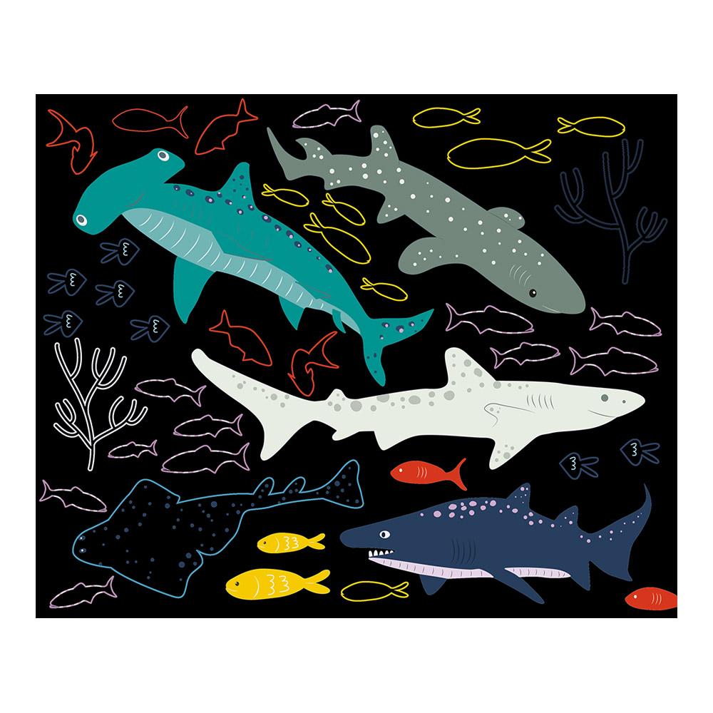 Láminas Para Rascar: Océanos