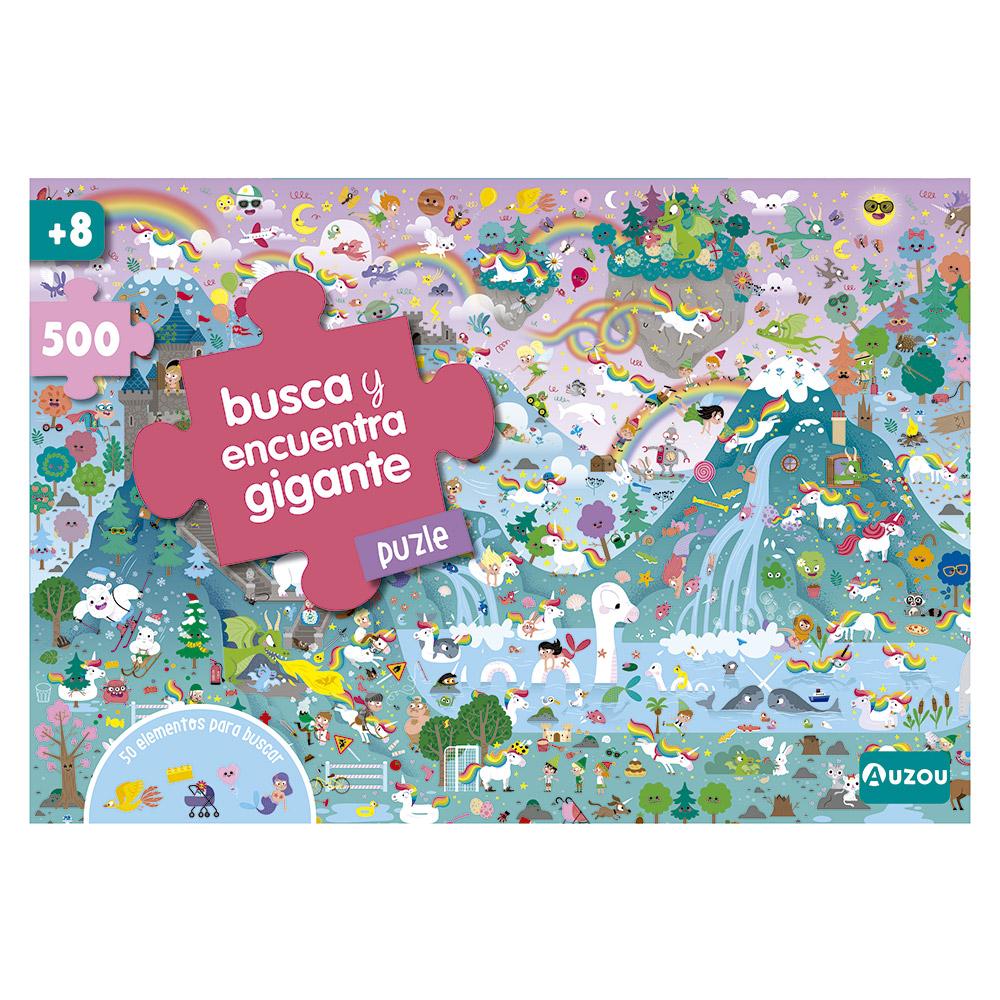 Puzzle Busca Y Encuentra Gigante 500 Piezas
