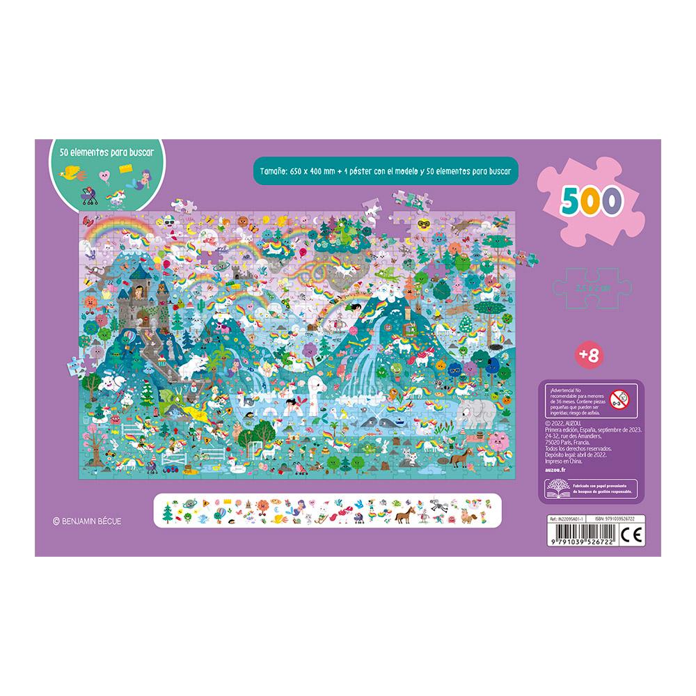 Puzzle Busca Y Encuentra Gigante 500 Piezas