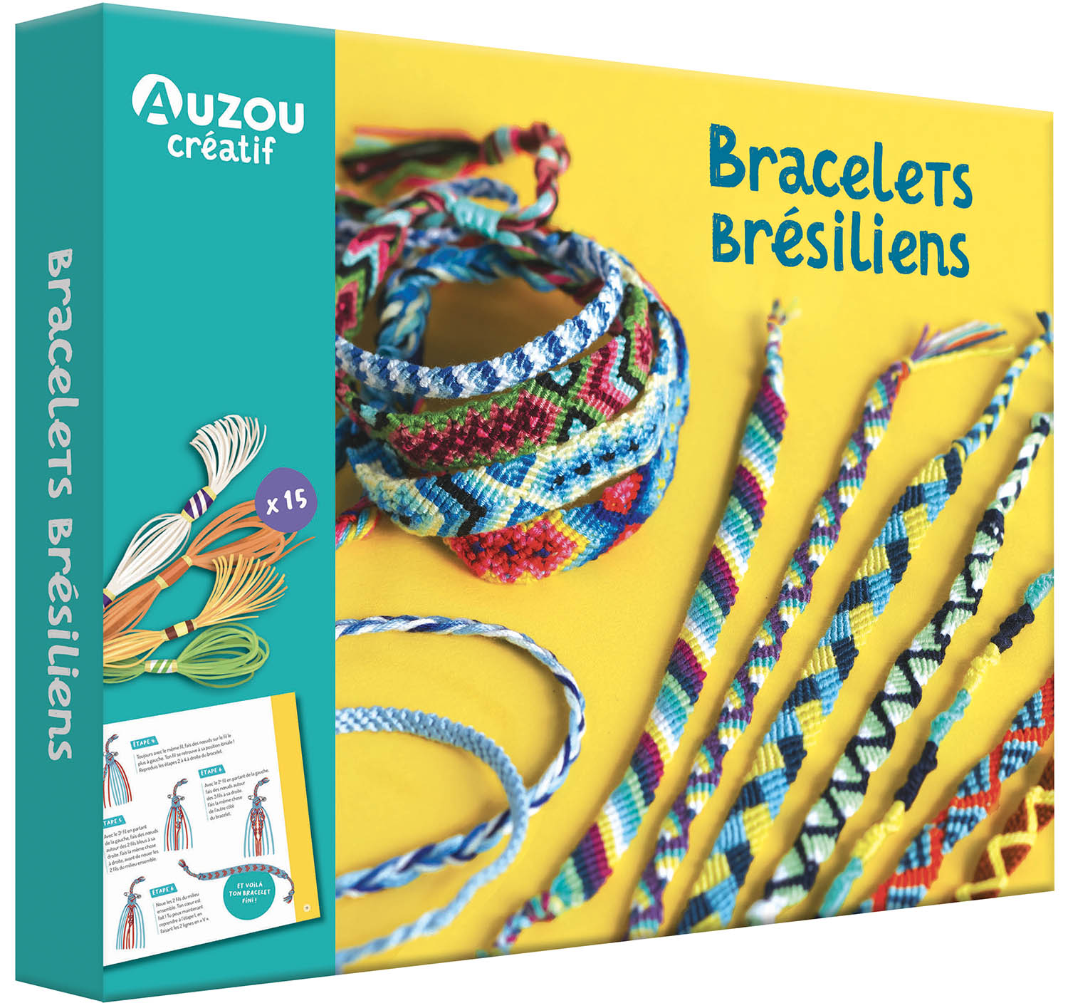Mon Coffret D'artiste - Bracelets Brésiliens