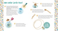NE Boîte à bijoux fleuris