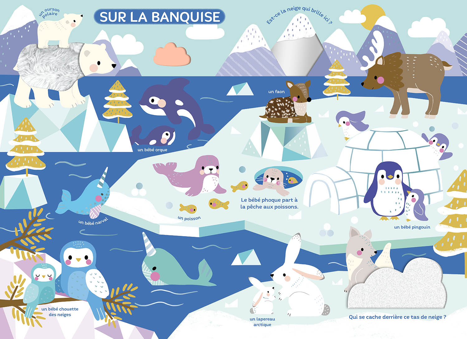 Mon Très Grand Livre D'éveil - Les Bébés Animaux