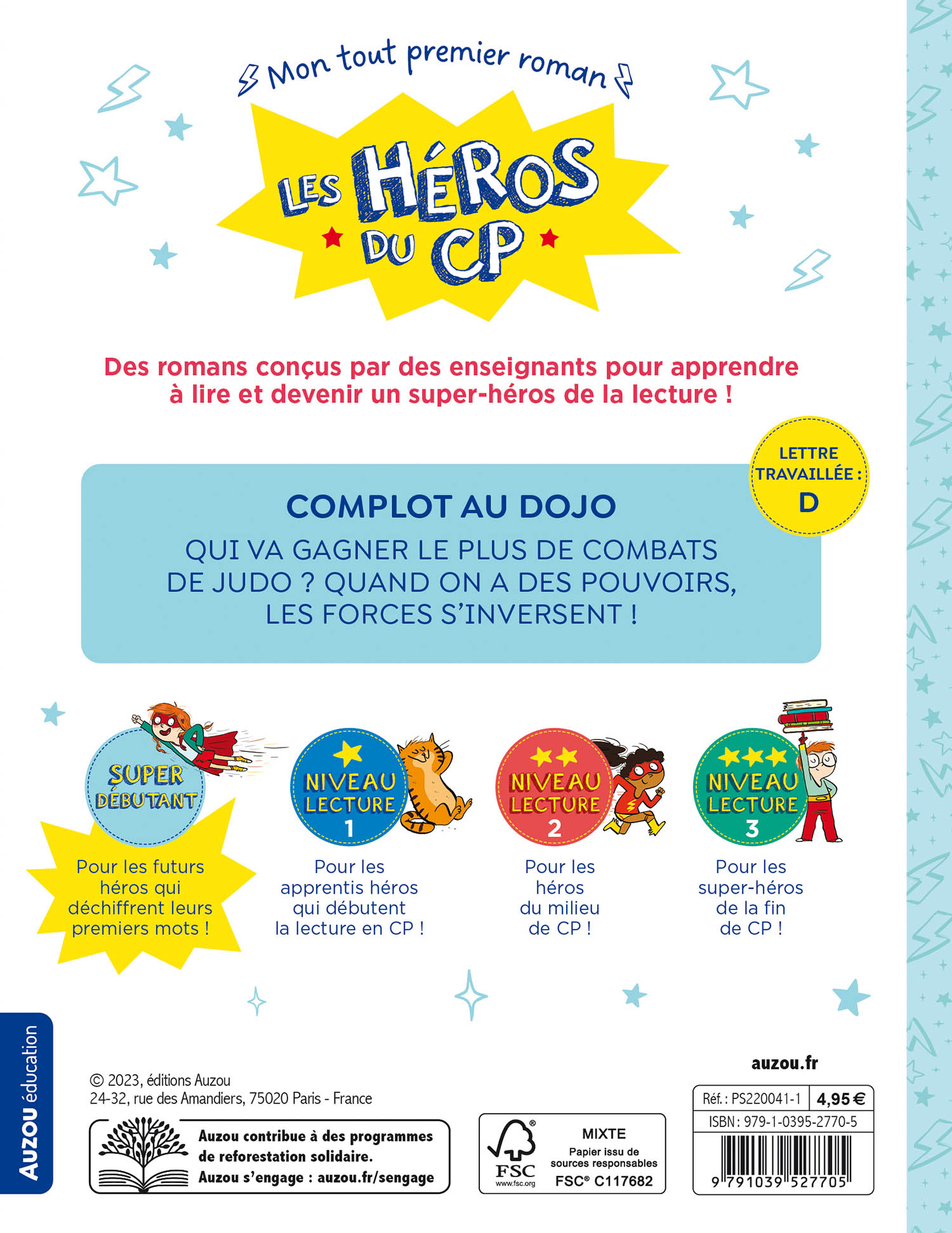 LES HEROS DU CP - SUPER DEBUTANT - COMPLOT AU DOJO