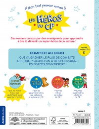 LES HEROS DU CP - SUPER DEBUTANT - COMPLOT AU DOJO LES HEROS DU CP - SUPER DEBUTANT - COMPLOT AU DOJO