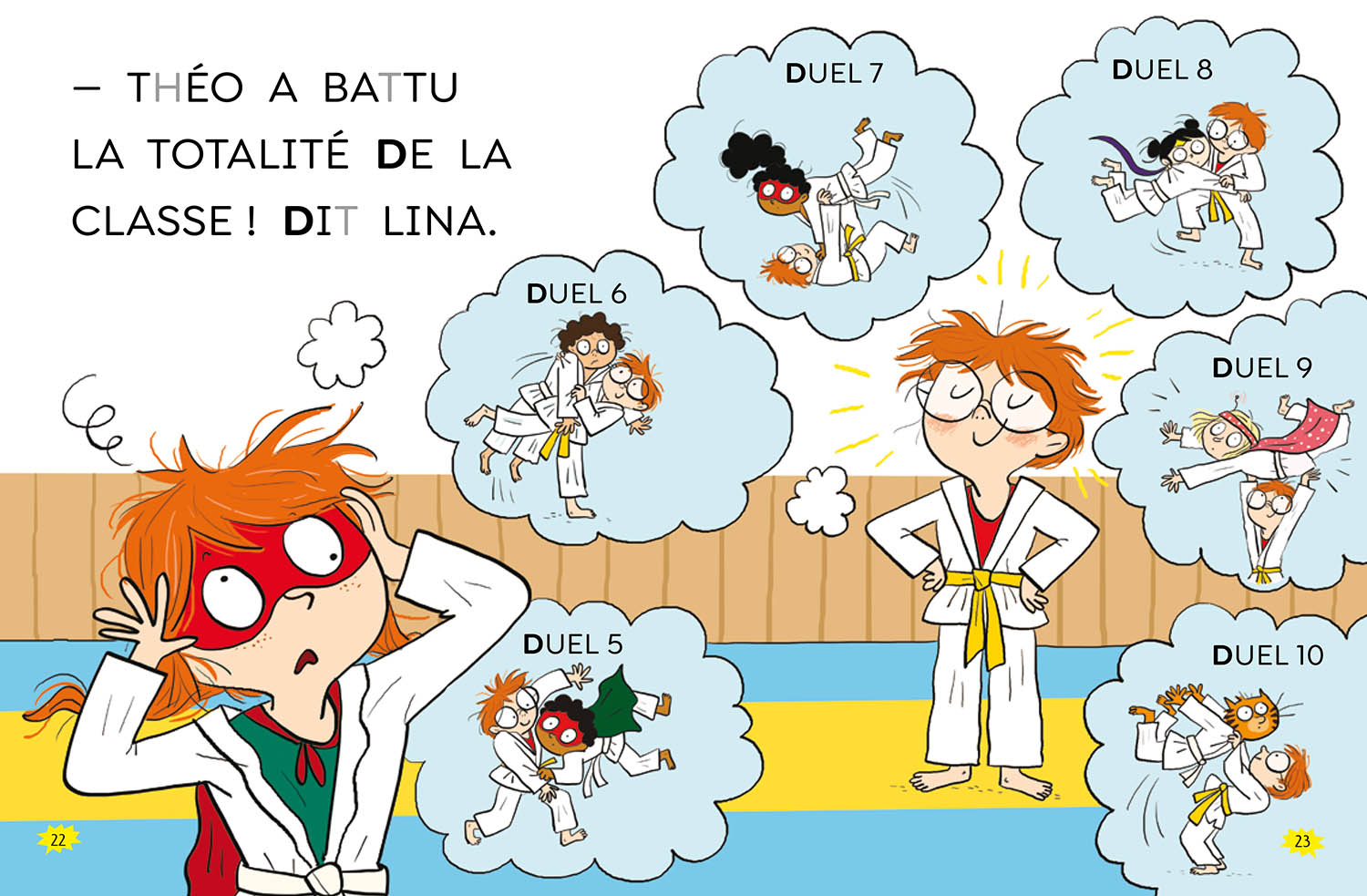 LES HEROS DU CP - SUPER DEBUTANT - COMPLOT AU DOJO