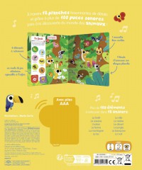 CHERCHE ET TROUVE DES TOUT-PETITS SONORE - LES ANIMAUX