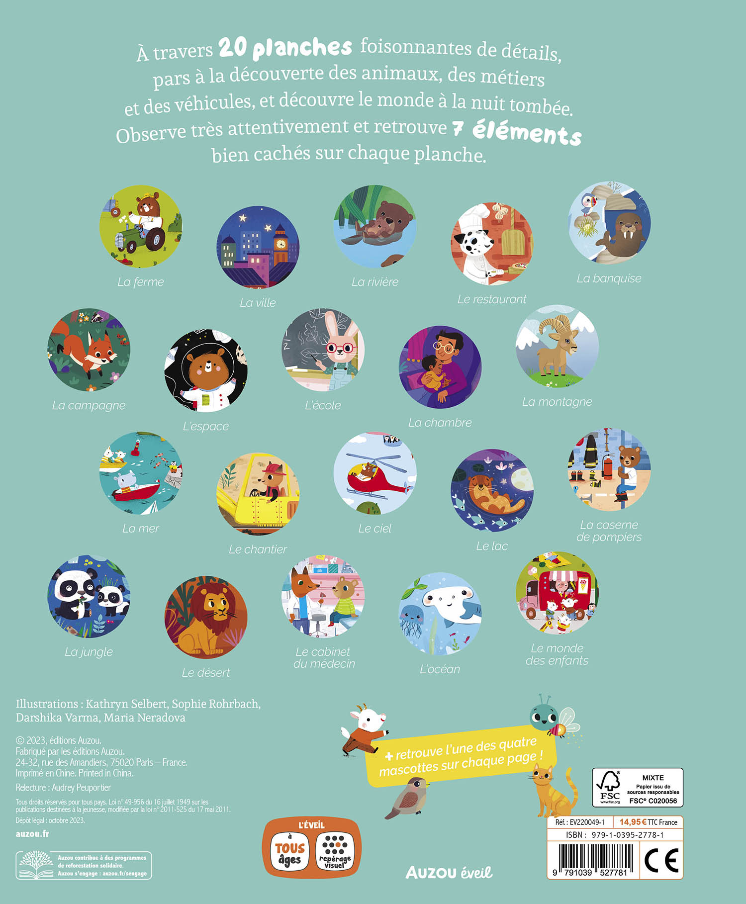 MES 20 CHERCHE ET TROUVE DES TOUT-PETITS