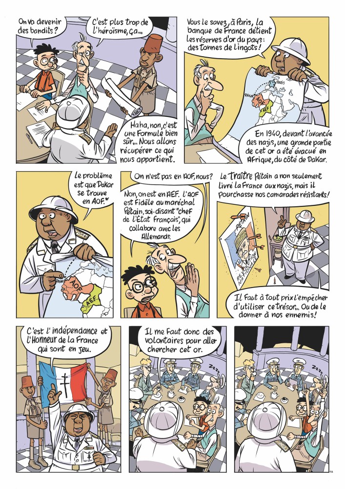 MISSION SAHARA - LA DROLE DE GUERRE DE PAPI ET LUCIEN T3