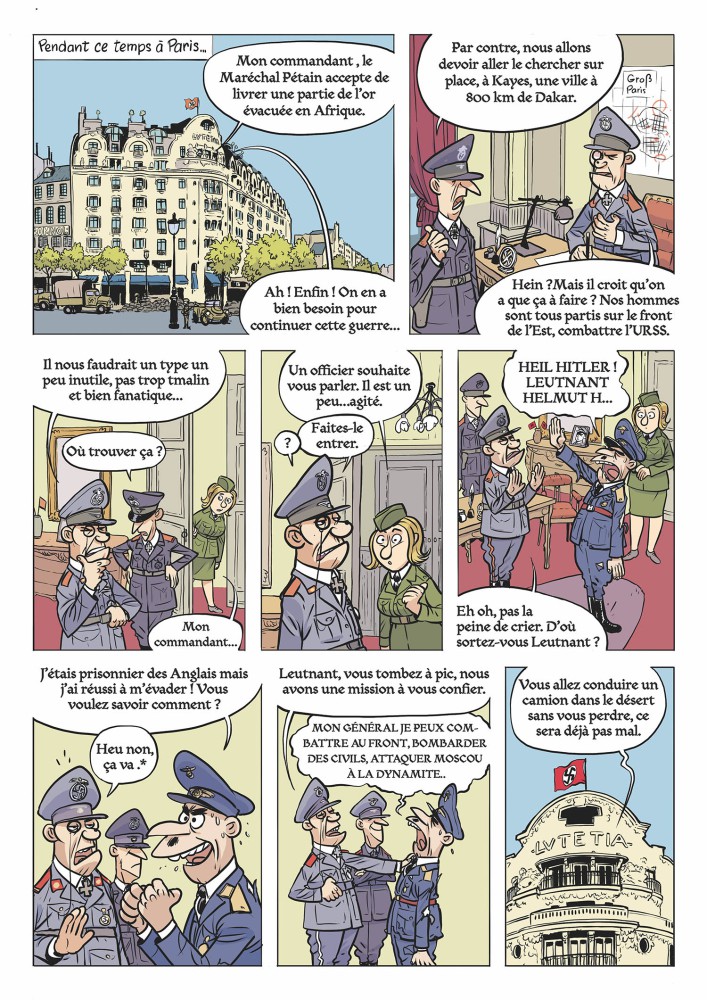 MISSION SAHARA - LA DROLE DE GUERRE DE PAPI ET LUCIEN T3