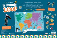 MA CARTE DU MONDE MAGNETIQUE EN PUZZLE - JE DECOUVRE LE MONDE AVEC LOUP