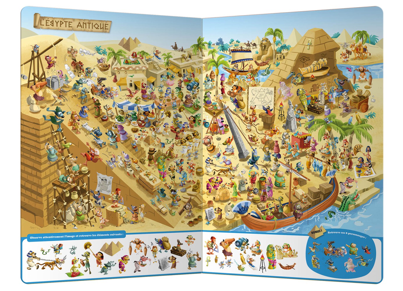 CHERCHE ET TROUVE LOUP : A TRAVERS LE TEMPS