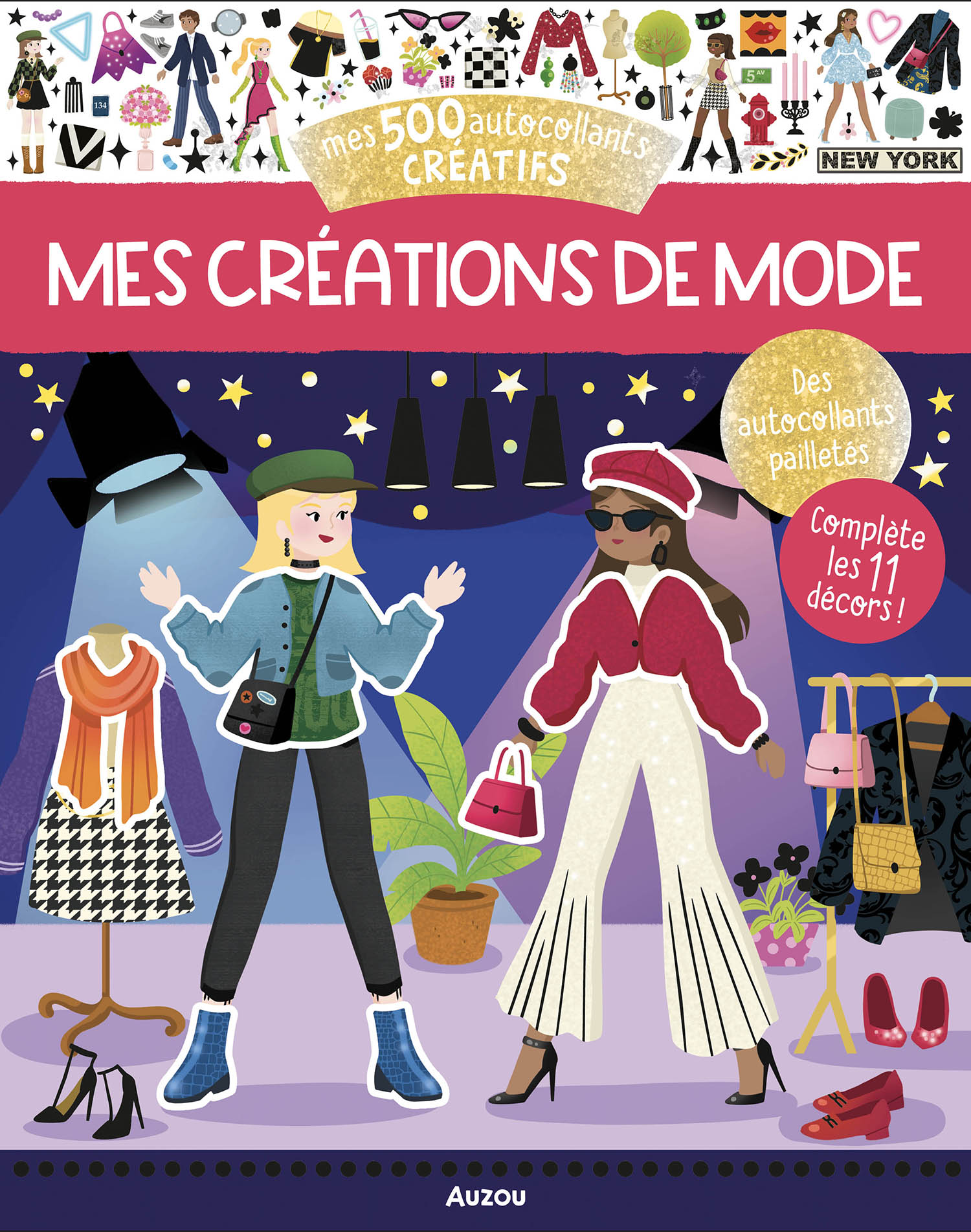 Mes 500 autocollants créatifs - mode