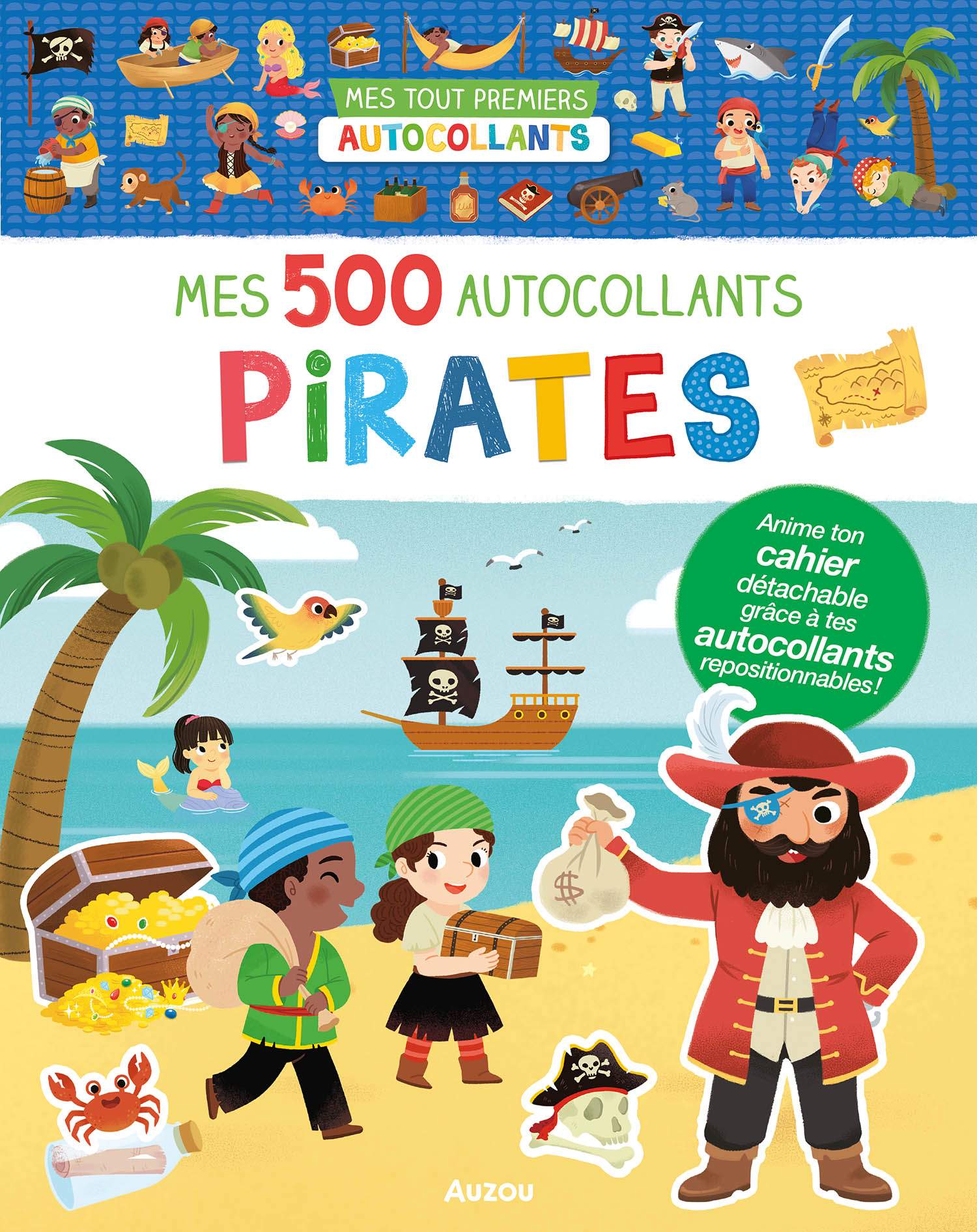 Mes Tout Premiers Autocollants - 500 Autocollants - Les Pirates Mes Tout Premiers Autocollants - 500 Autocollants - Les Pirates