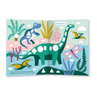 1000 gommettes formes - Dinosaures