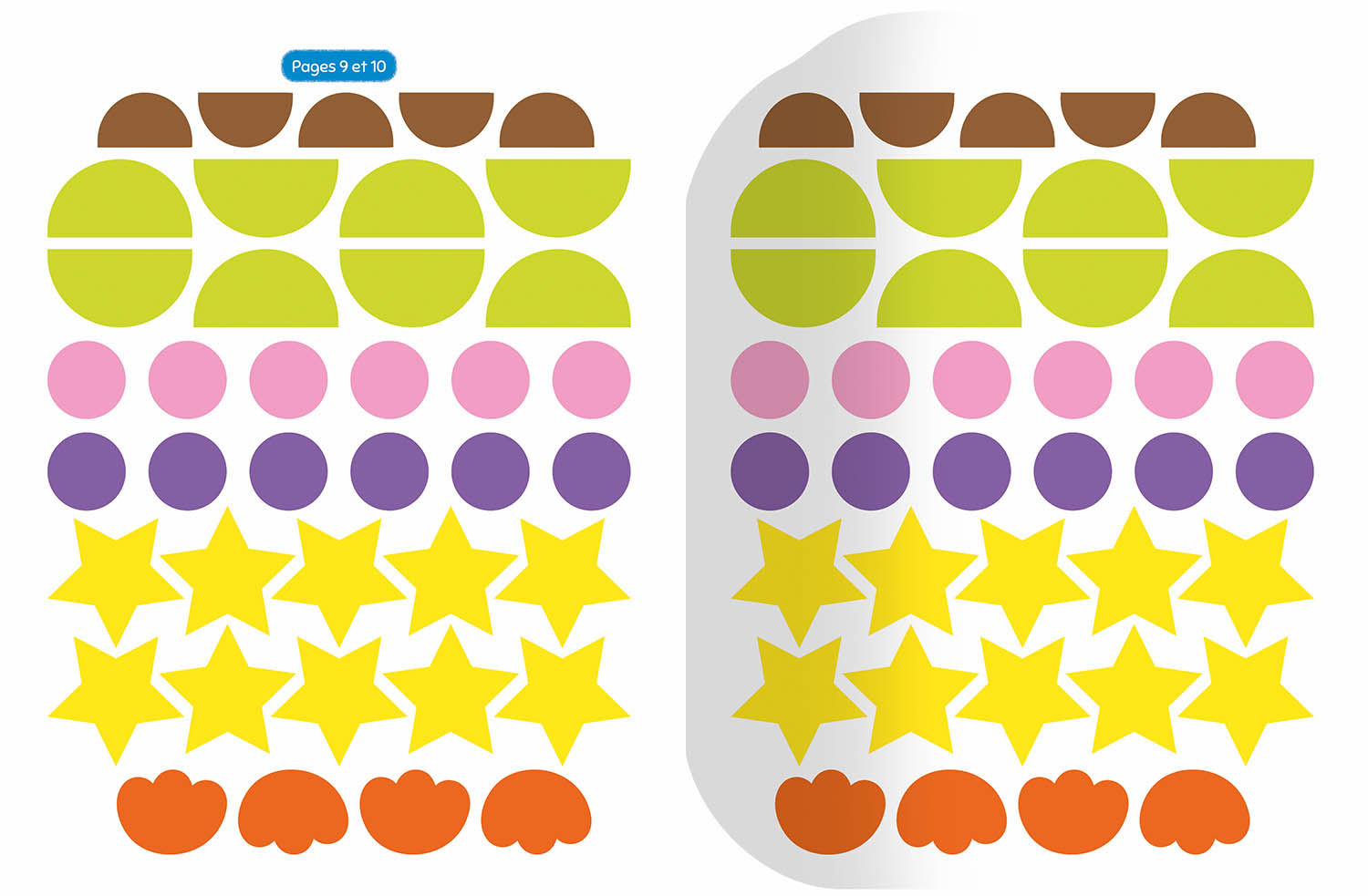 Gommettes Formes - L'aventure De Petit Dinosaure