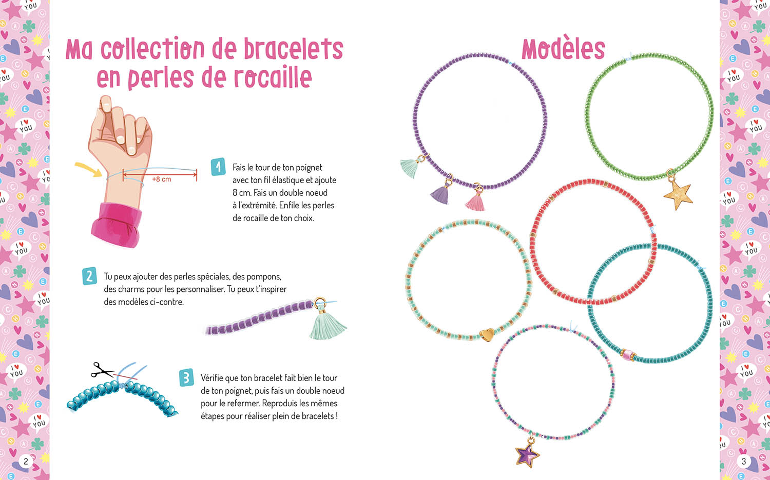 Mes magnifiques bijoux en perles de rocaille Mes magnifiques bijoux en perles de rocaille