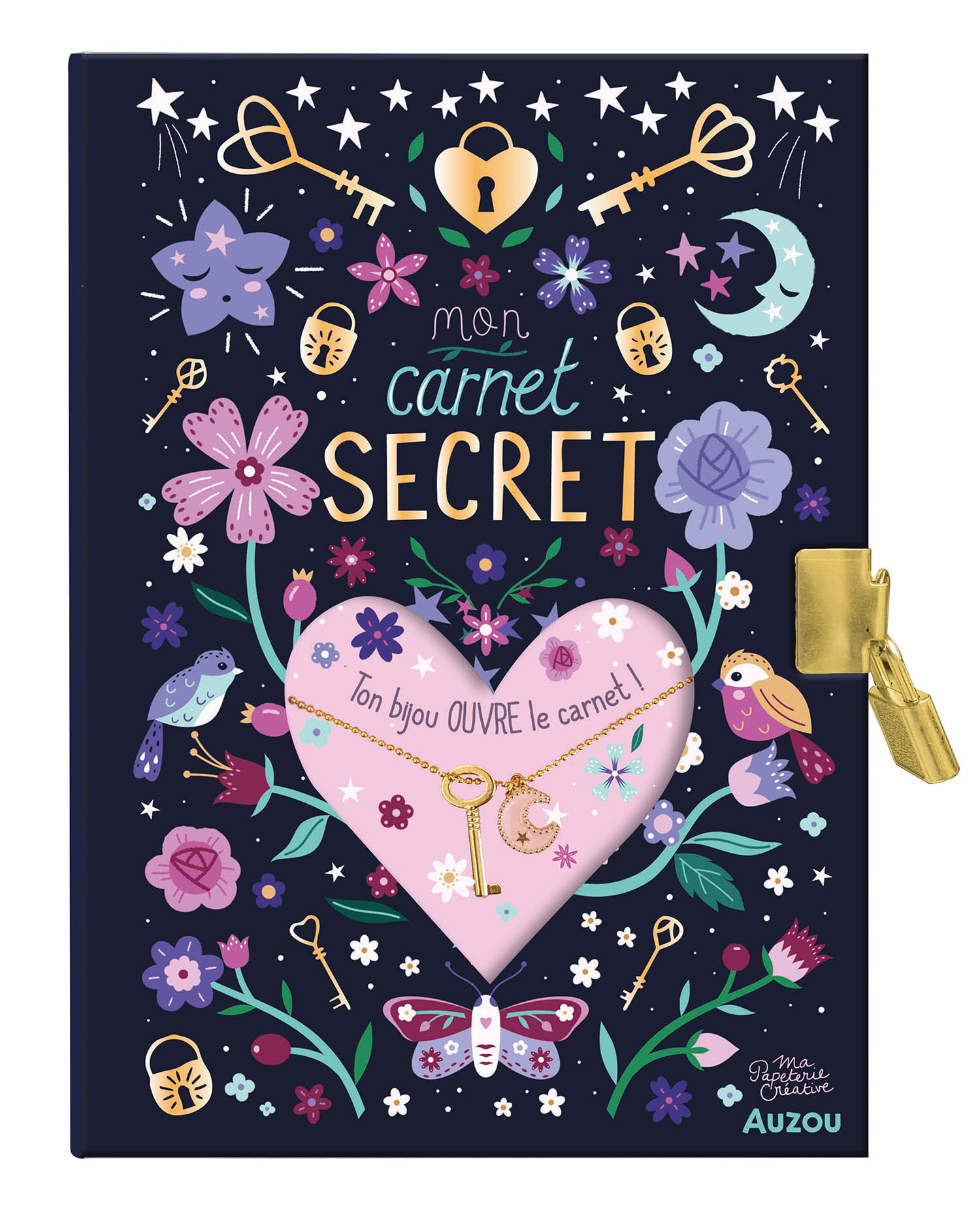 Ma Papeterie Créative - Mon Carnet Secret - Joli Bijou