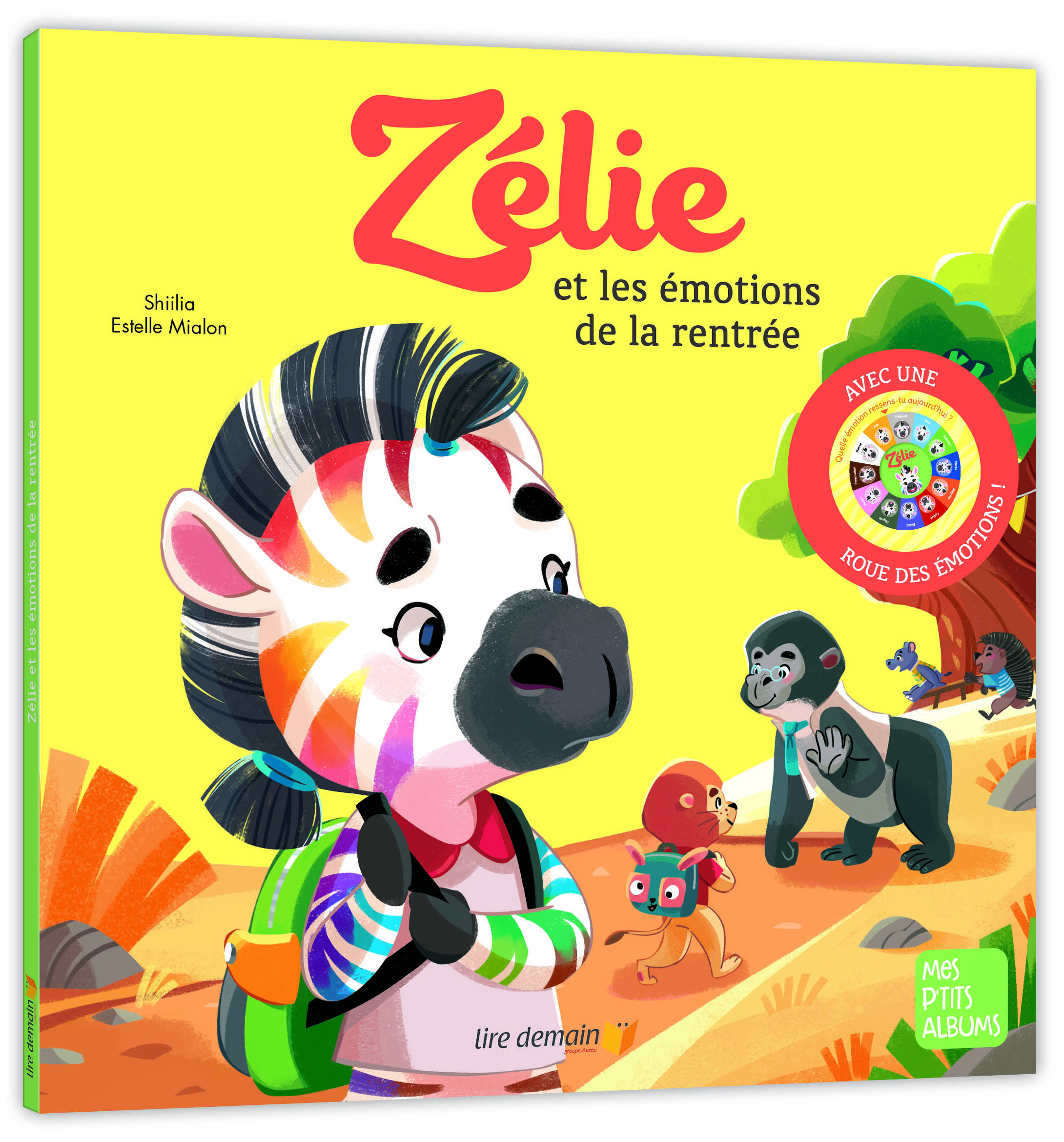 ZELIE ET LES EMOTIONS DE LA RENTREE + ROUE DES EMOTIONS