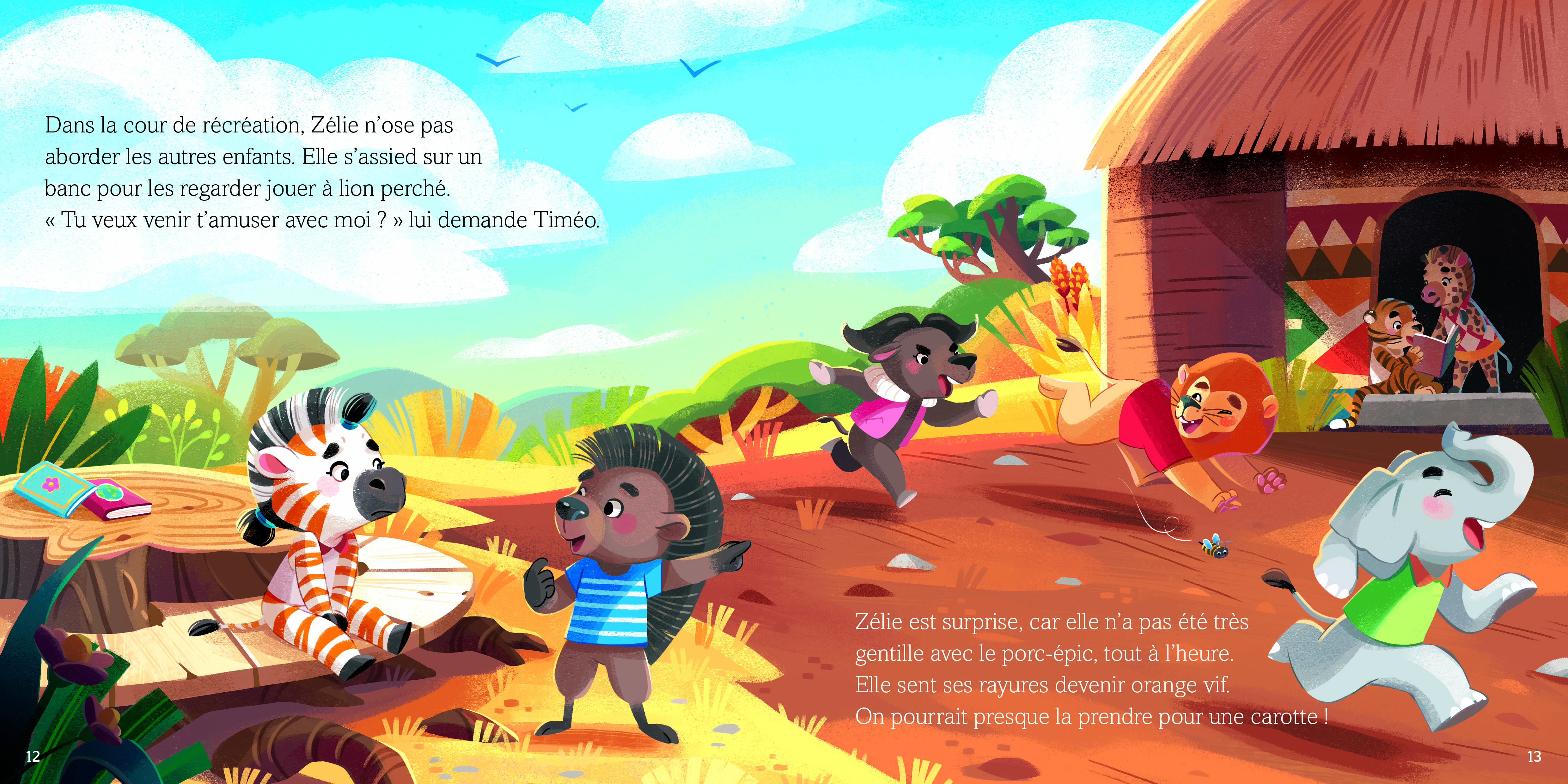 ZELIE ET LES EMOTIONS DE LA RENTREE + ROUE DES EMOTIONS