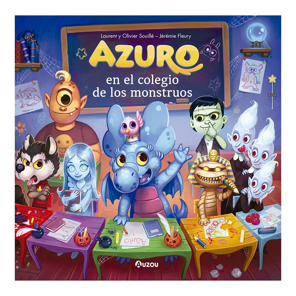 Azuro En El Colegio De Los Monstruos