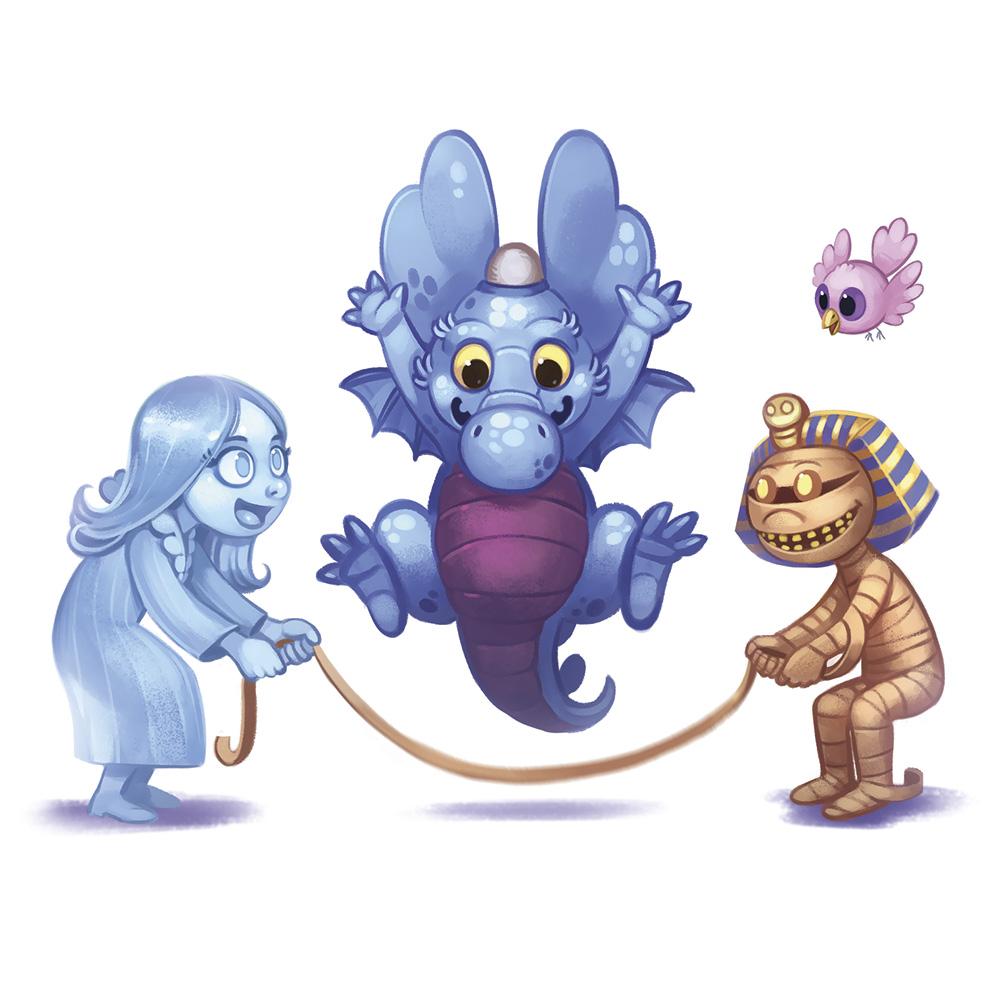 Azuro En El Colegio De Los Monstruos