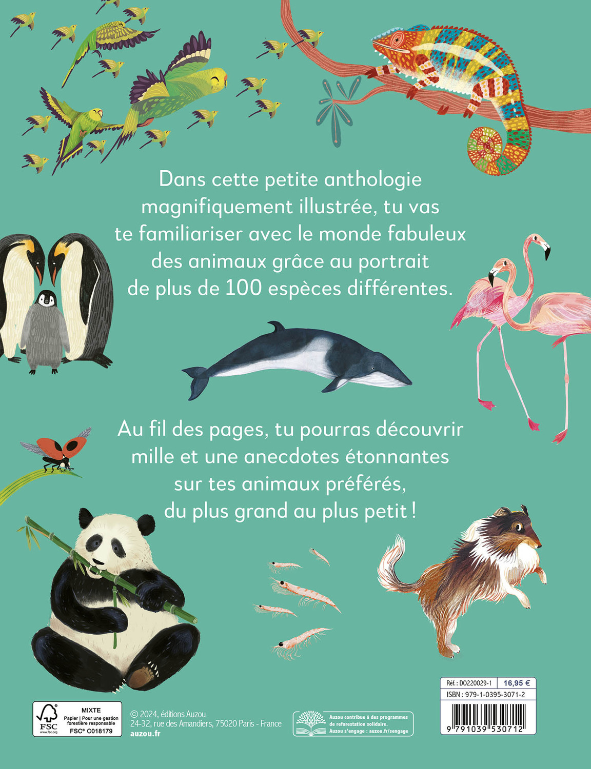 MA PREMIERE ANTHOLOGIE DES ANIMAUX