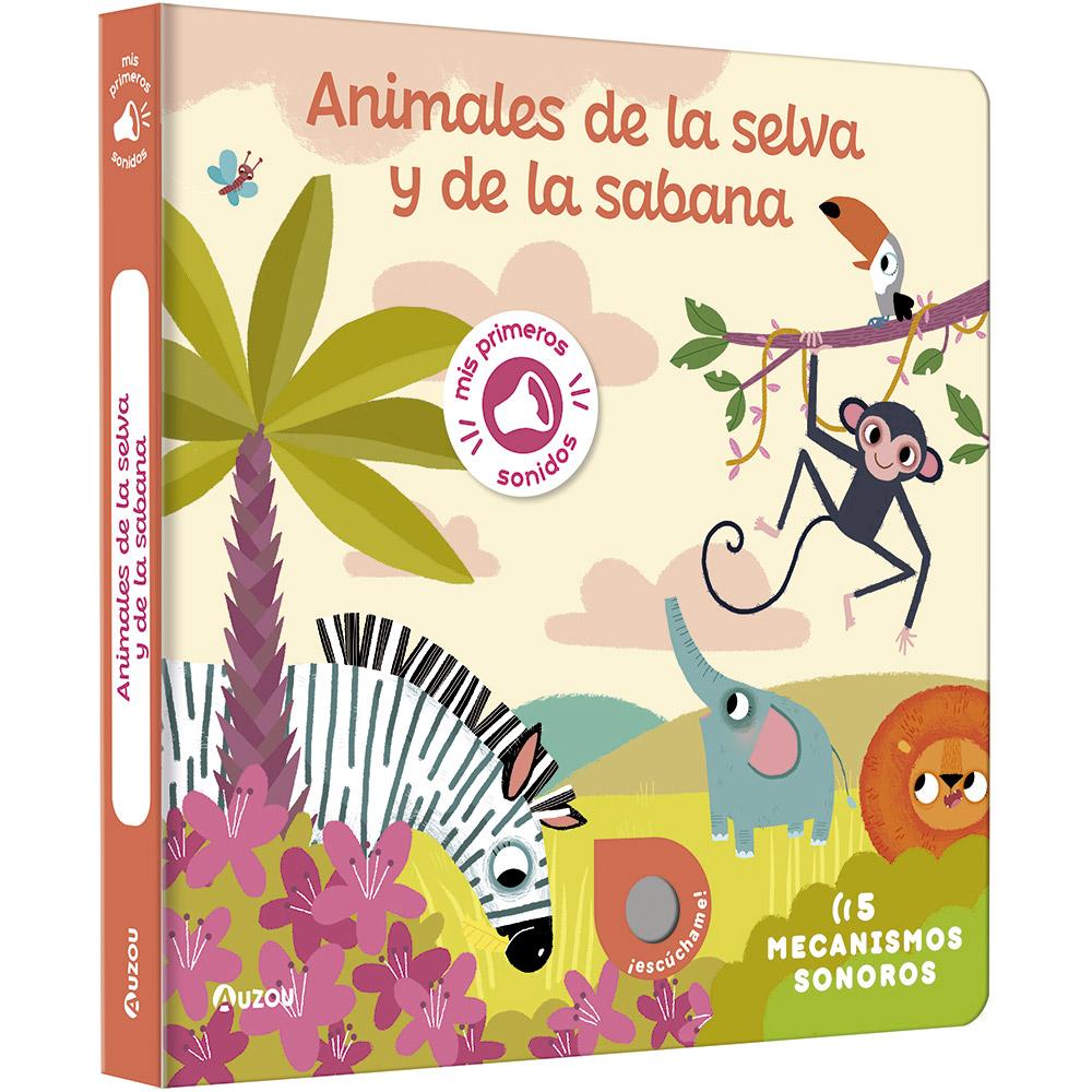 Mi Primer Libro De Imágenes Para Escuchar: Animales De La Jungla Y La Sabana