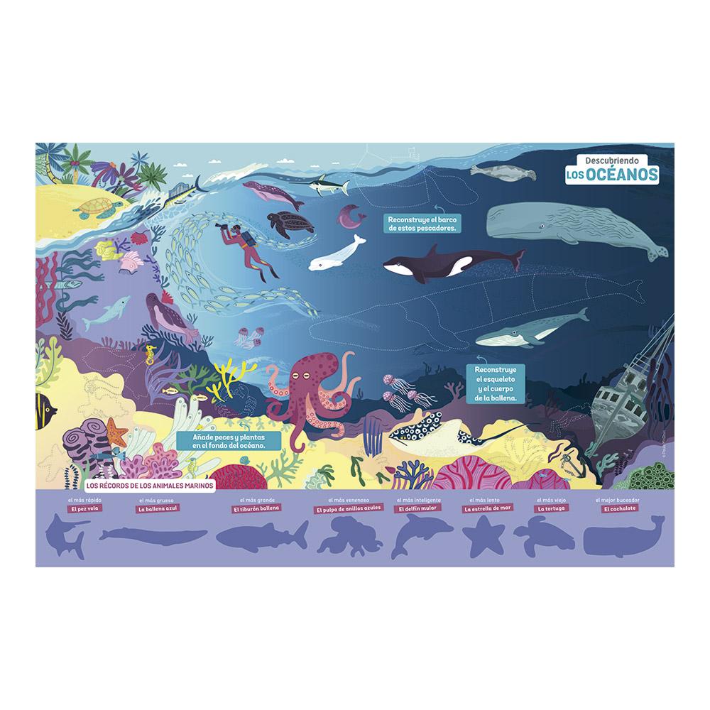 Descubriendo Los Océanos. Tablero Magnético