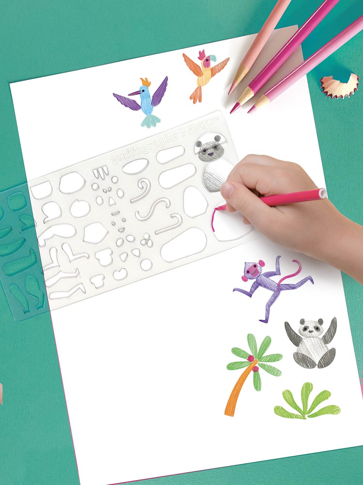 Je Dessine Pas À Pas Avec Le Griffographe - Dans La Jungle