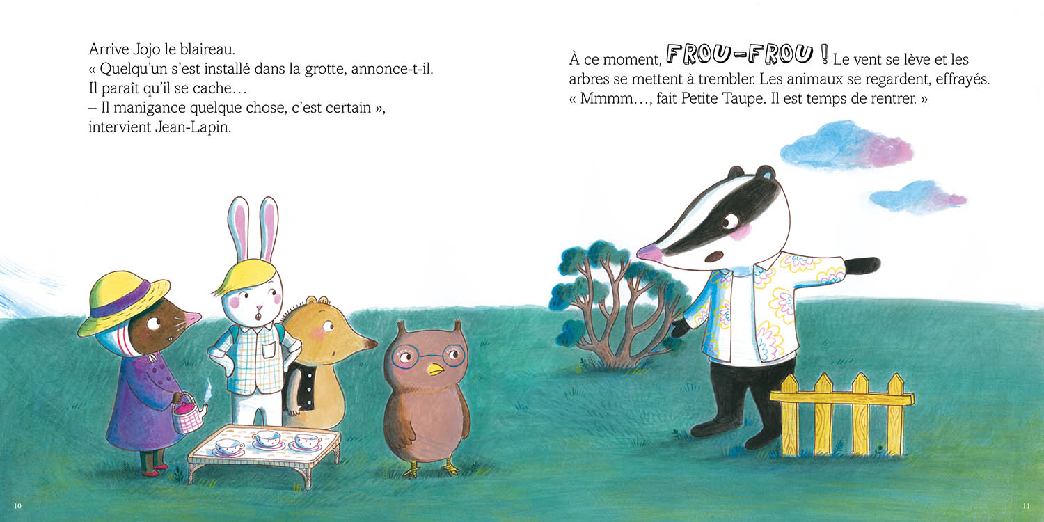 PETITE TAUPE ET LE MYSTERIEUX INCONNU 