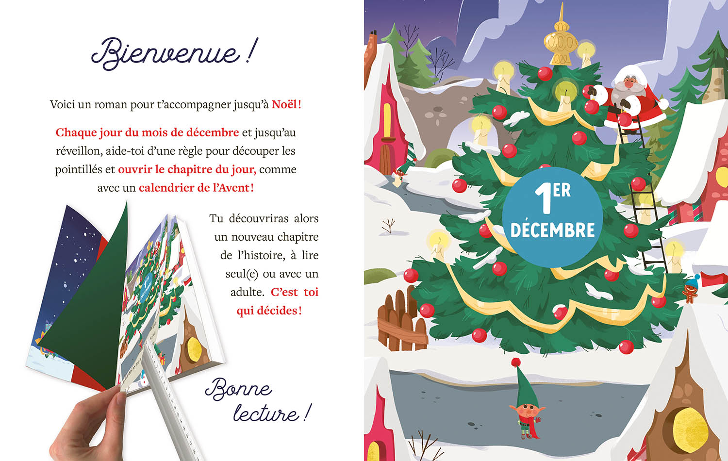 LE CONCOURS DU PERE NOEL - ROMANS DE LAVENT 
