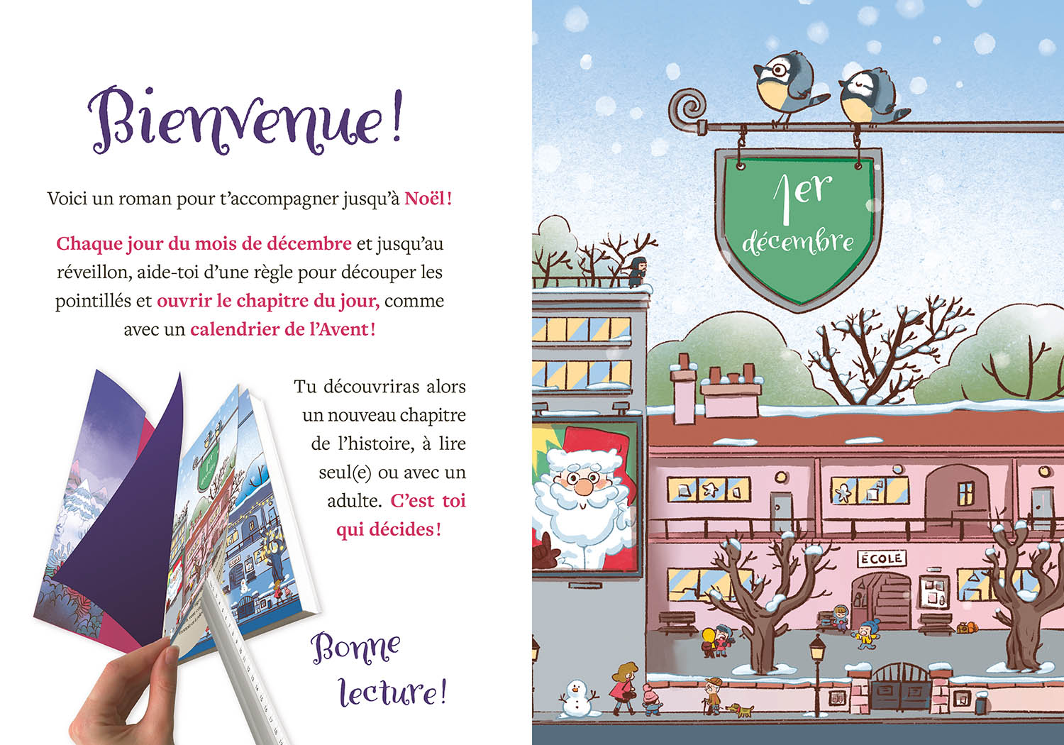 LE NOEL DE CLARA LA PETITE SORCIERE - ROMANS DE LAVENT 