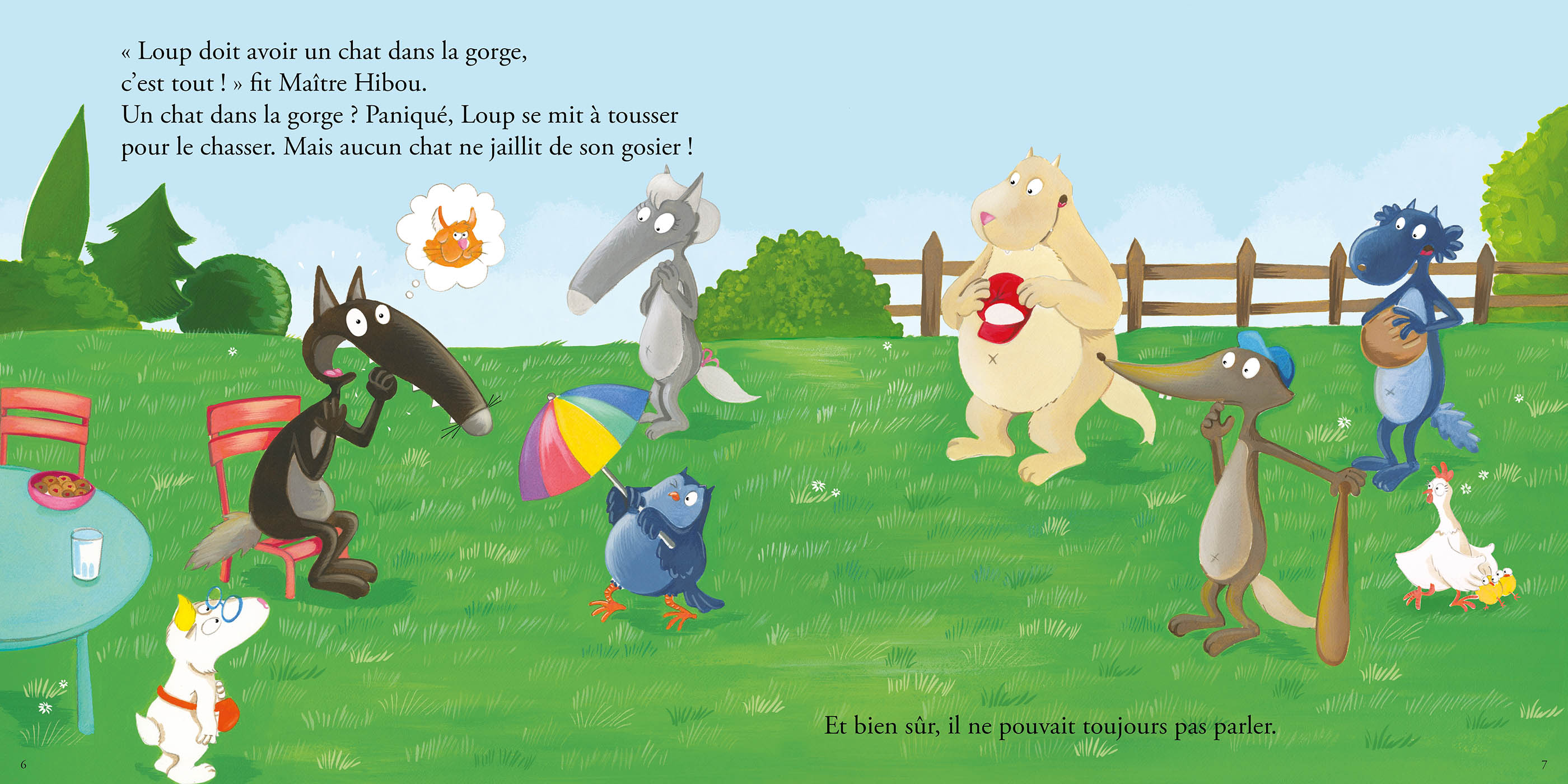LE LOUP QUI AVAIT PERDU SA LANGUE