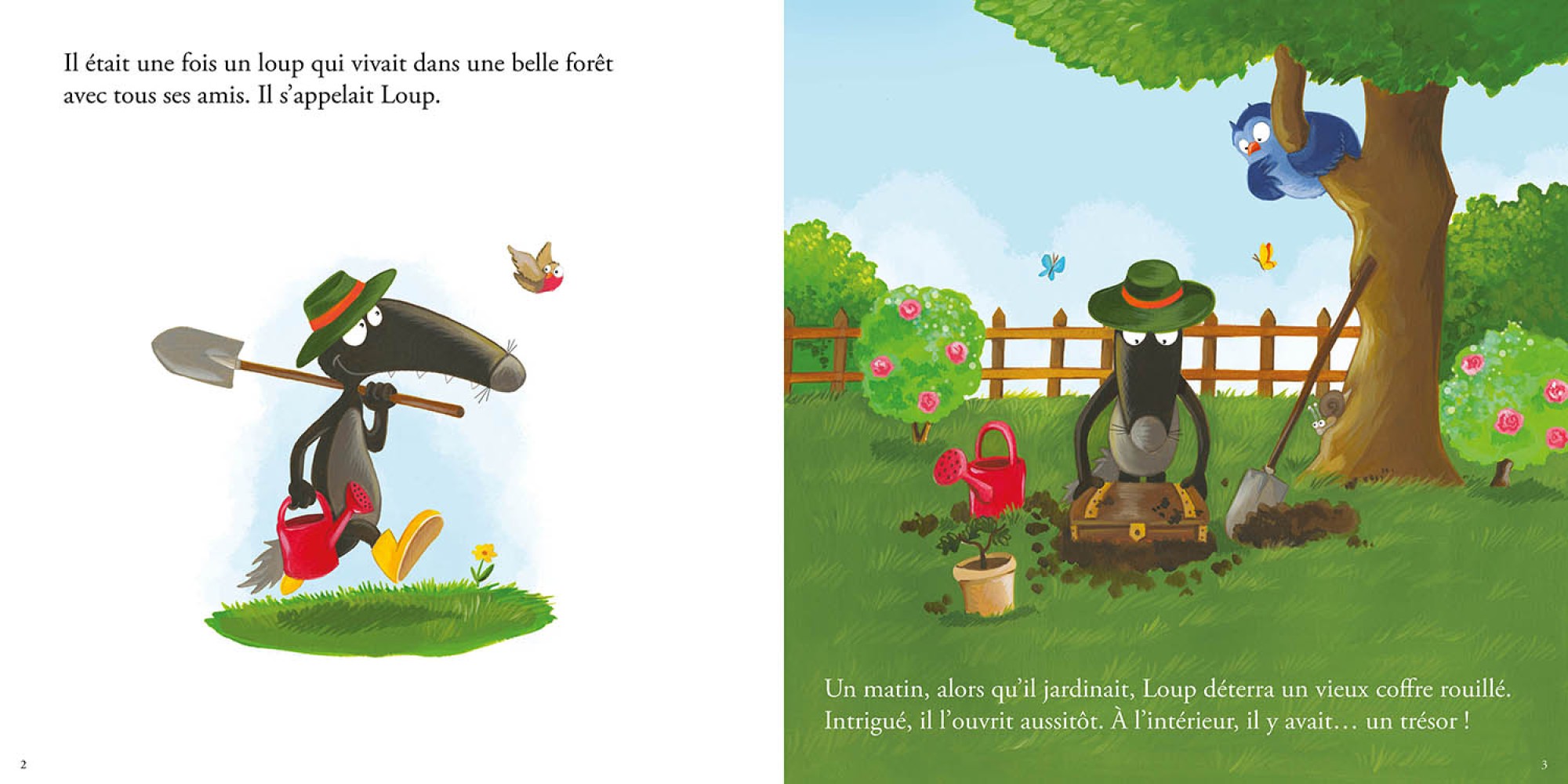 LE LOUP QUI VOULAIT ETRE HEUREUX