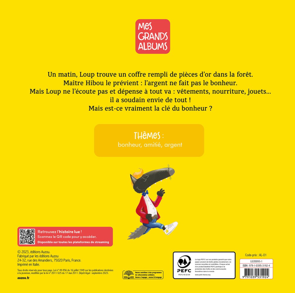 LE LOUP QUI VOULAIT ETRE HEUREUX