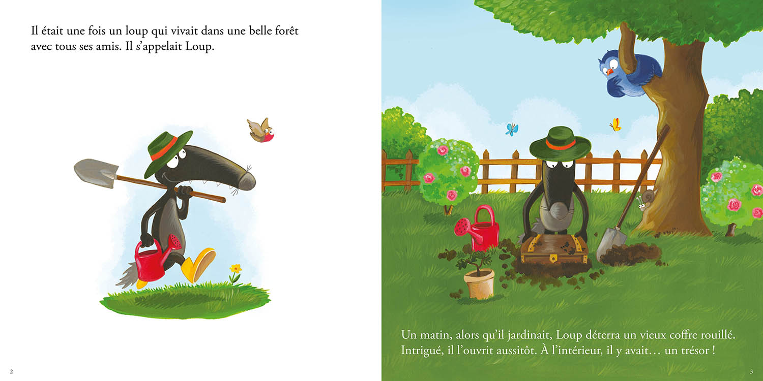 LE LOUP QUI VOULAIT ETRE HEUREUX