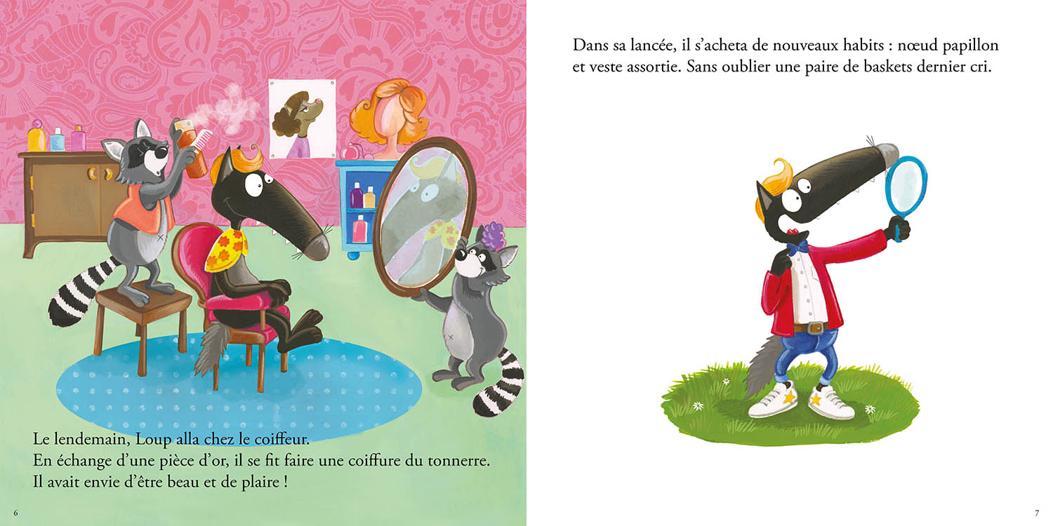 LE LOUP QUI VOULAIT ETRE HEUREUX