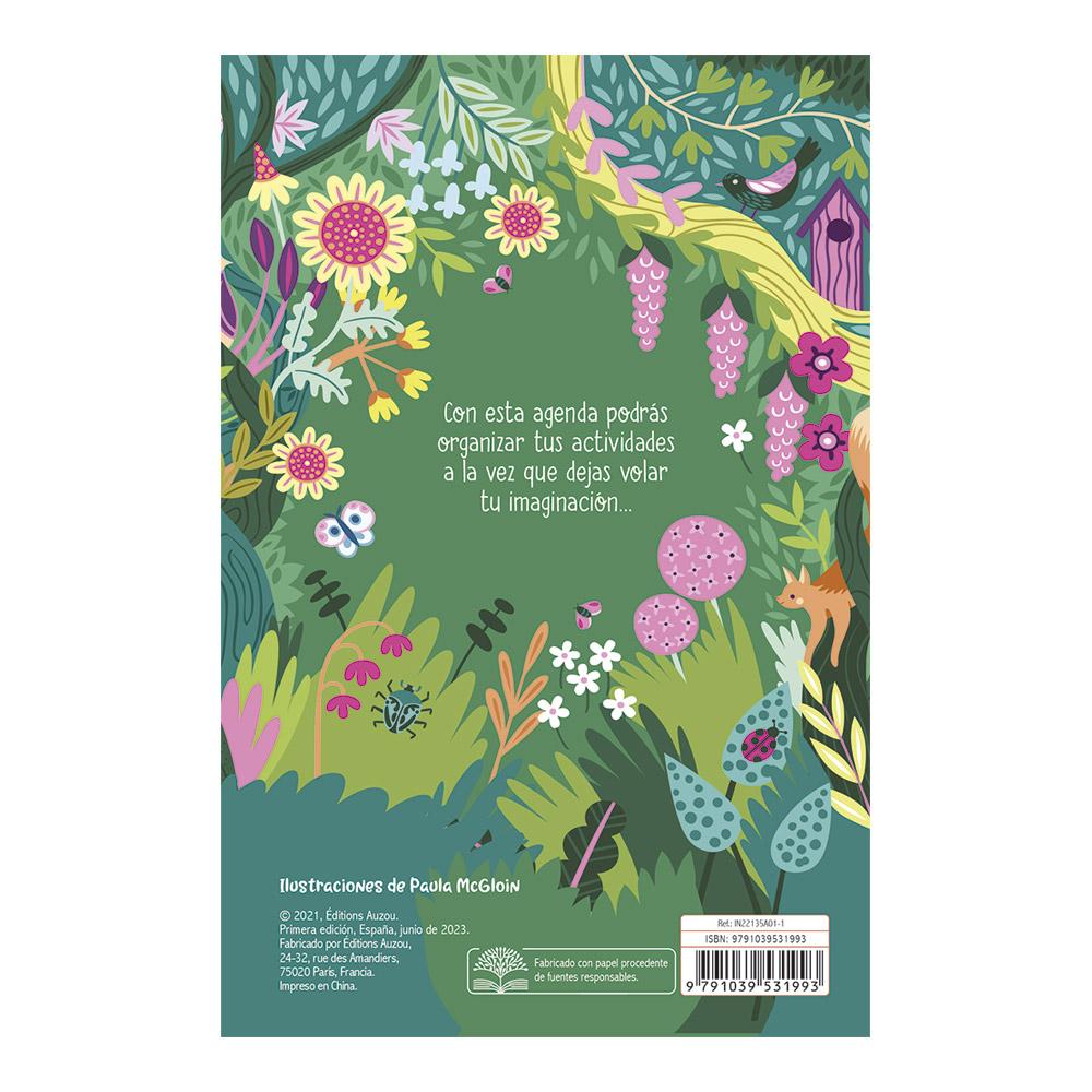 Mi Agenda Creativa 2023/2024 Jardín Secreto