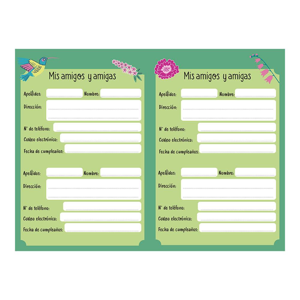 Mi Agenda Creativa 2023/2024 Jardín Secreto